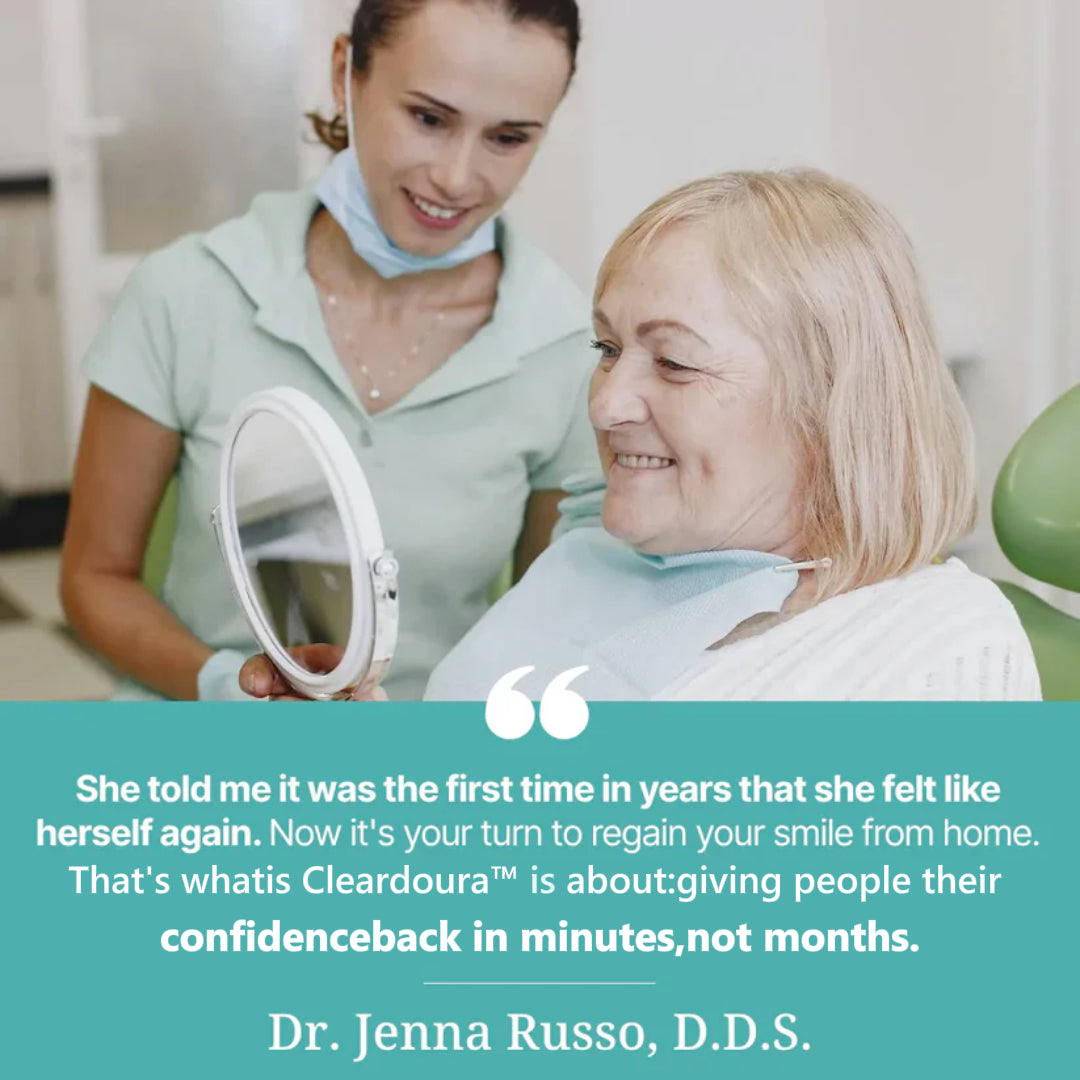 🌎Ends Today: 76% OFF! ⏰Cleardoura™ Medical Full Denture with Strong Suctiond🦷