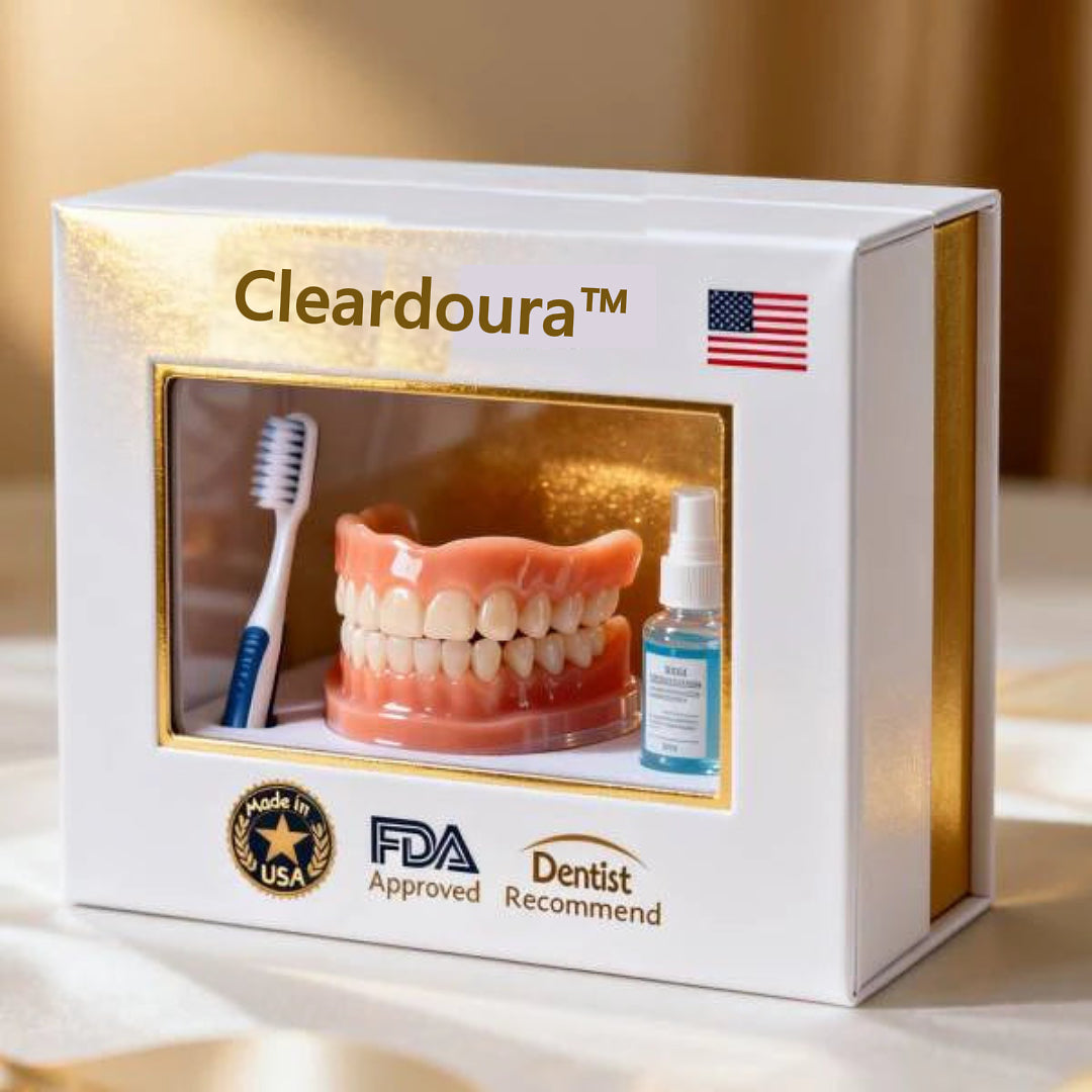 🌎Ends Today: 48% OFF! ⏰ Cleardoura™ Custom-Fit Full Functional DenturesMake you more confident (Brand-new upgraded packaging)